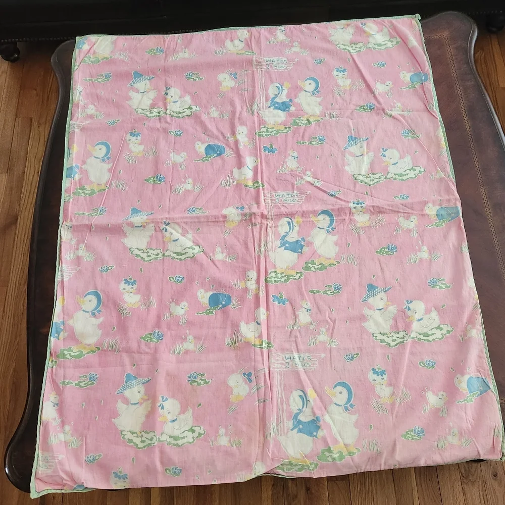 Vintage Crib Duvet Cover - Picture 6 of 12